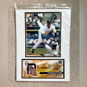 USPS 2006 Opening Day Detroit Tigers Comerica Park Matted Photo